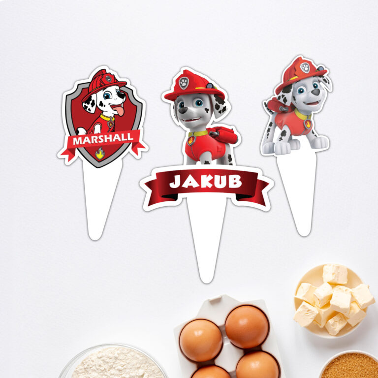 Paw Patrol – Set Marshall – personalizovaný